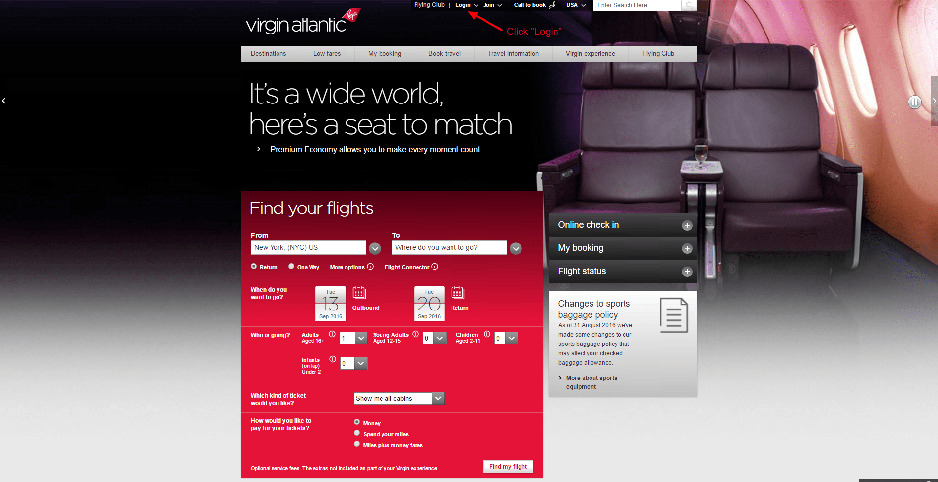 Virgin Atlantic Credit Card Online Login CC Bank