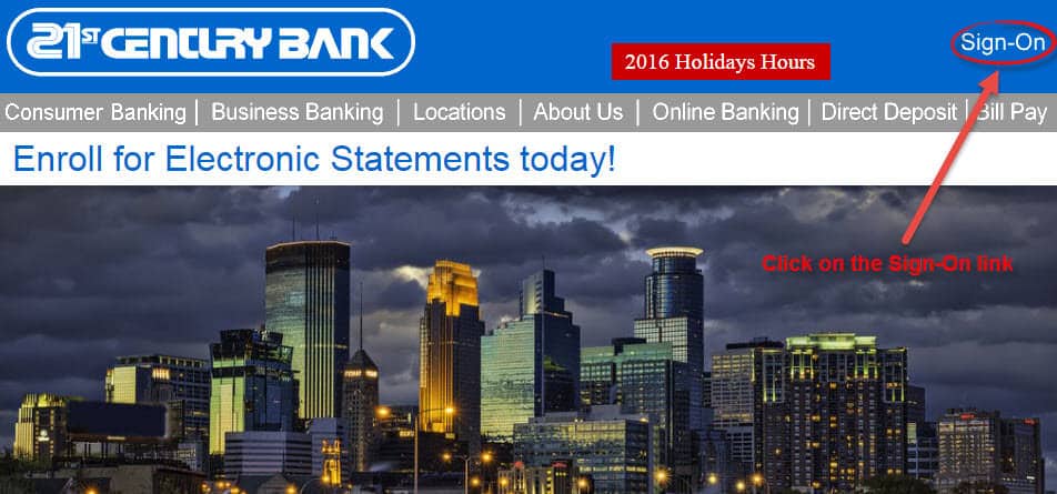 21st Century Bank Online Banking Login CC Bank 21st Century Bank Online Banking Login CC Bank
