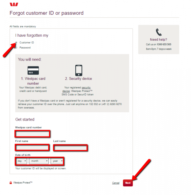 Westpac Online Banking Login CC Bank