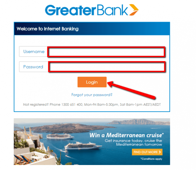 Greater Bank Online Banking Login CC Bank