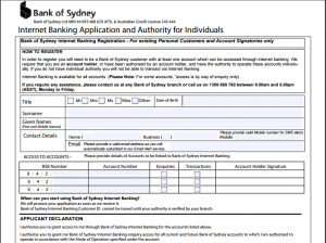 Bank of Sydney Online Banking Login - CC Bank