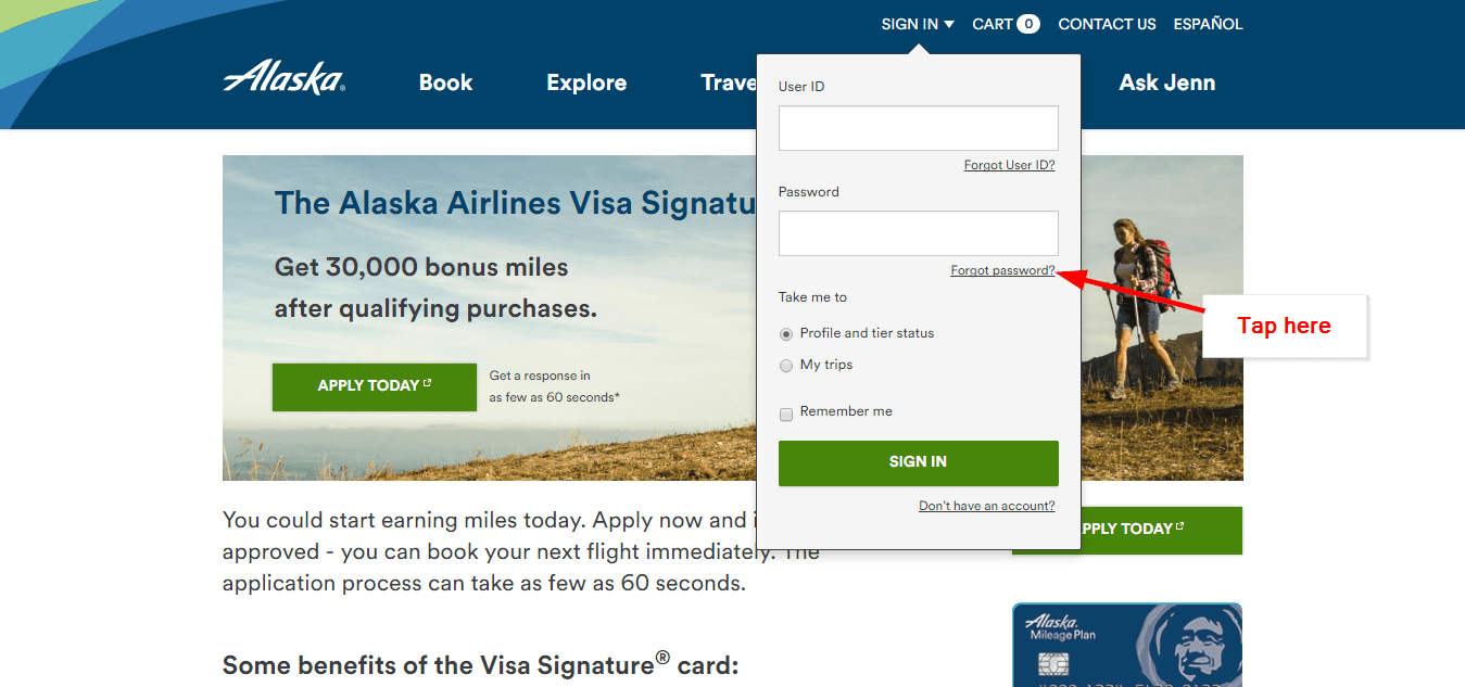 Alaska Airlines Visa Credit Card Online Login CC Bank