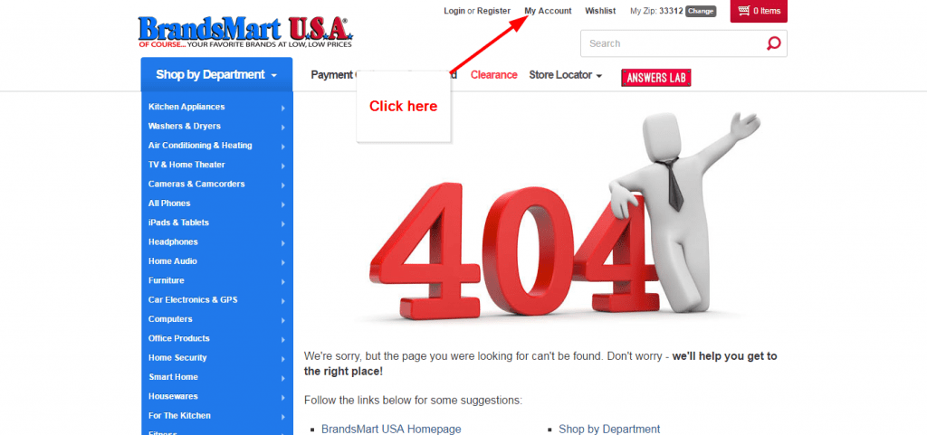 BrandsMart USA Credit Card Online Login CC Bank
