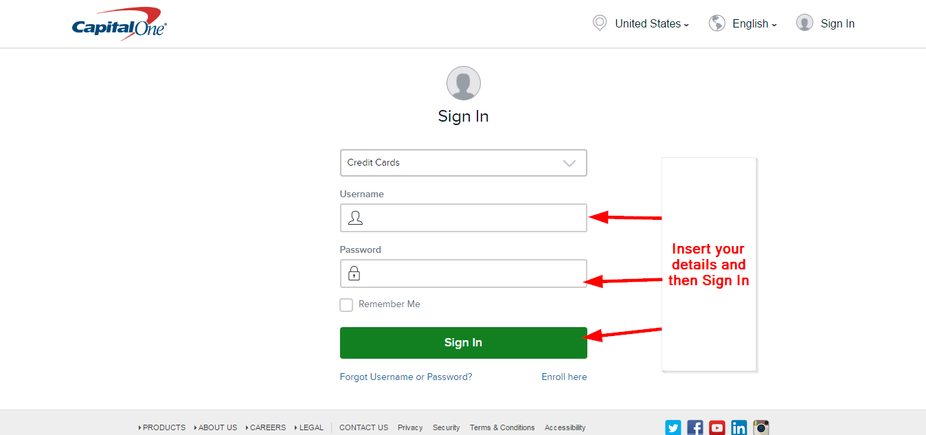 Capital One Quicksilver Credit Card Online Login CC Bank