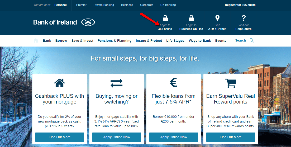 Bank Of Ireland Online Banking Login Cc Bank