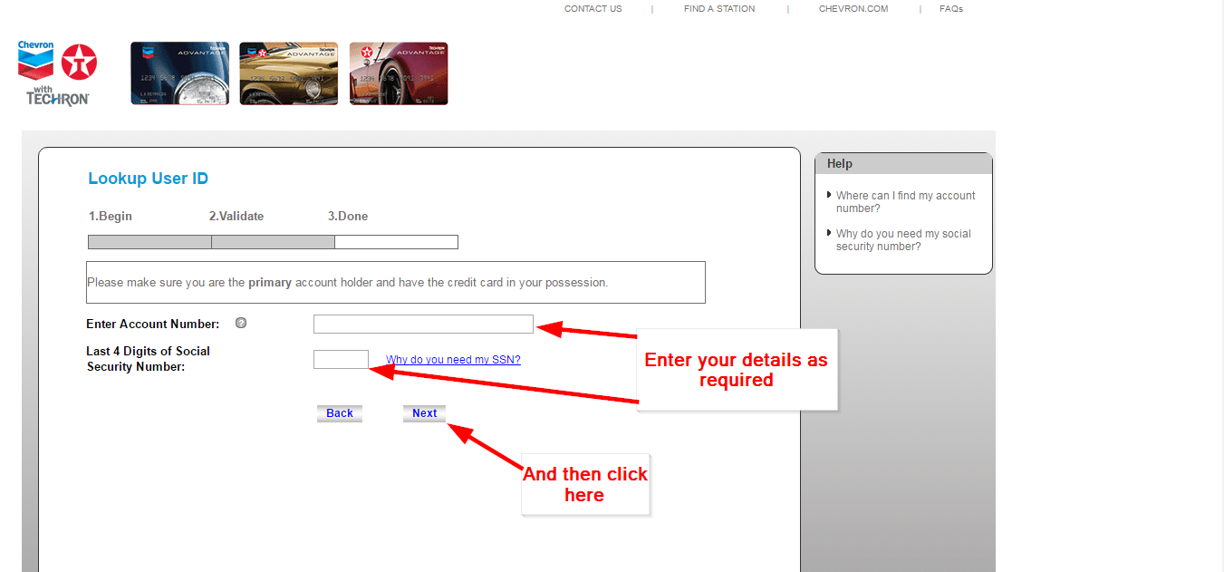Chevron Premium Credit Card Online Login CC Bank