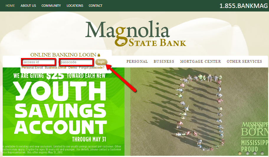 Magnolia State Bank Online Banking Login