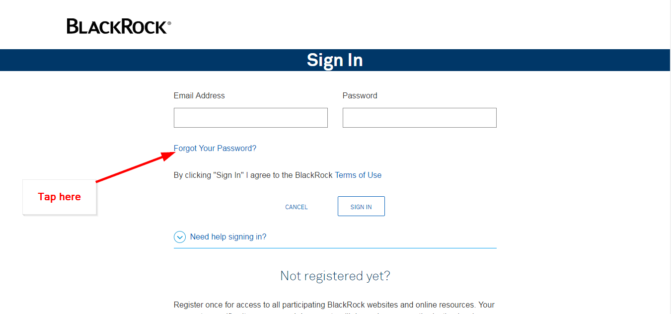 Blackrock Investment Account Online Login CC Bank