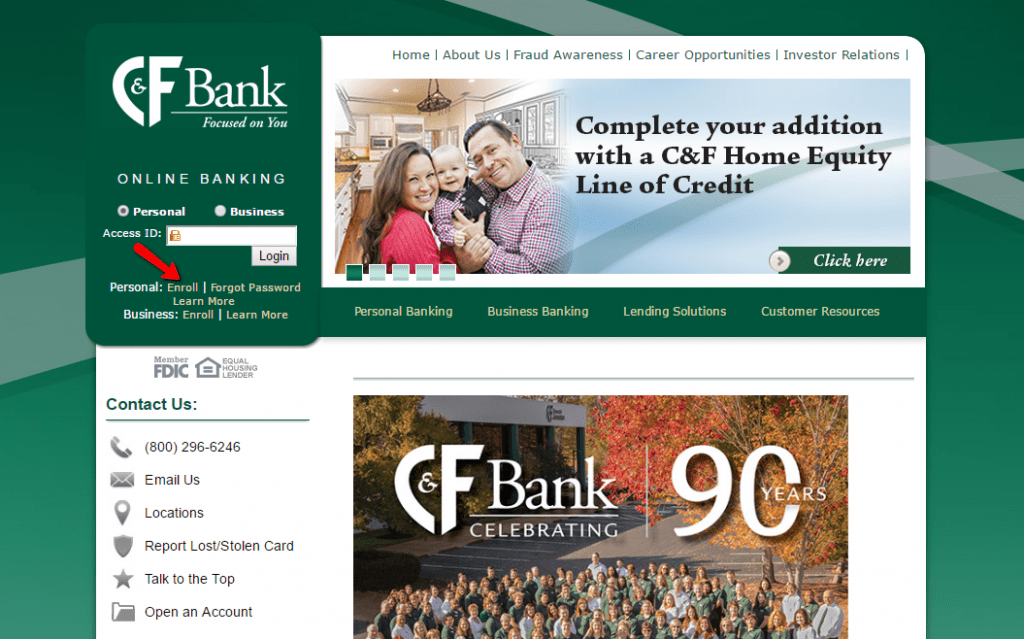 Citizens and Farmers Bank Online Banking Login - CC Bank