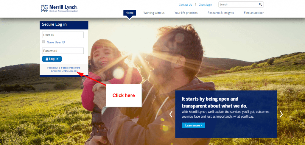 Merrill Lynch Investment Account Online Login CC Bank   Merri5 1024x487 