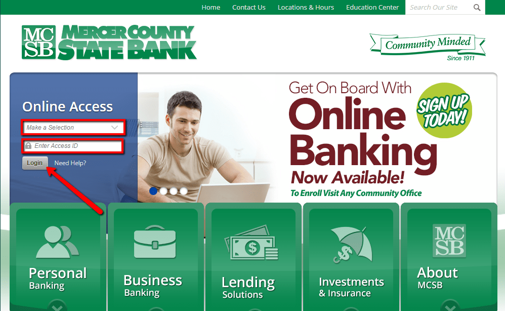 Mercer County State Bank Online Banking Login