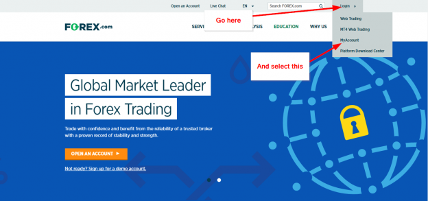 FOREX.com Forex Investing Online Login - CC Bank