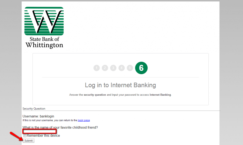 State Bank of Whittington Online Banking Login - CC Bank