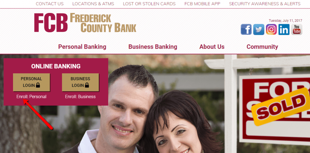 Frederick County Bank Online Banking Login CC Bank