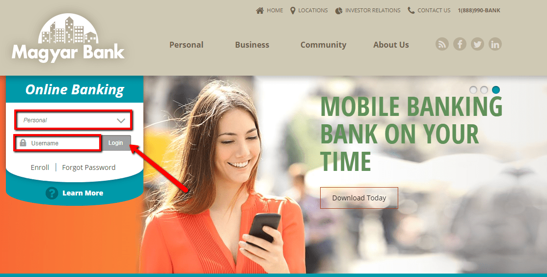 Magyar Bank Online Banking Login