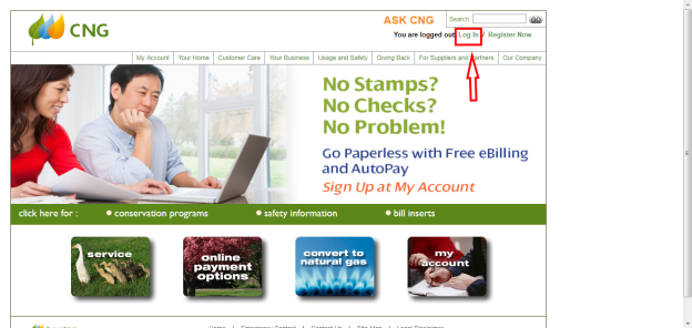 CNG Connecticut Natural Gas Online Bill Pay Login CC Bank CNG Connecticut Natural Gas Online Bill Pay Login CC Bank