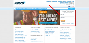 login nipsco pay bill
