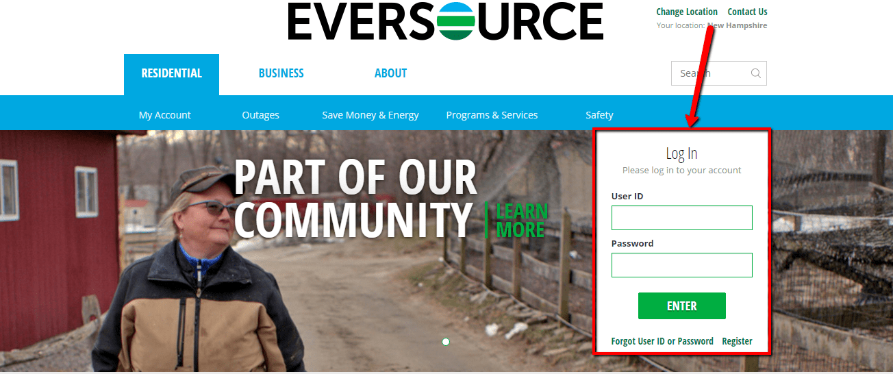 Eversource Boston & Eastern MA Online Bill Pay Login CC Bank