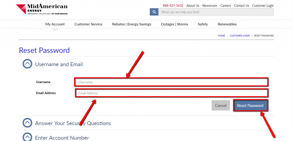 MidAmerican Energy Online Bill Pay Login CC Bank