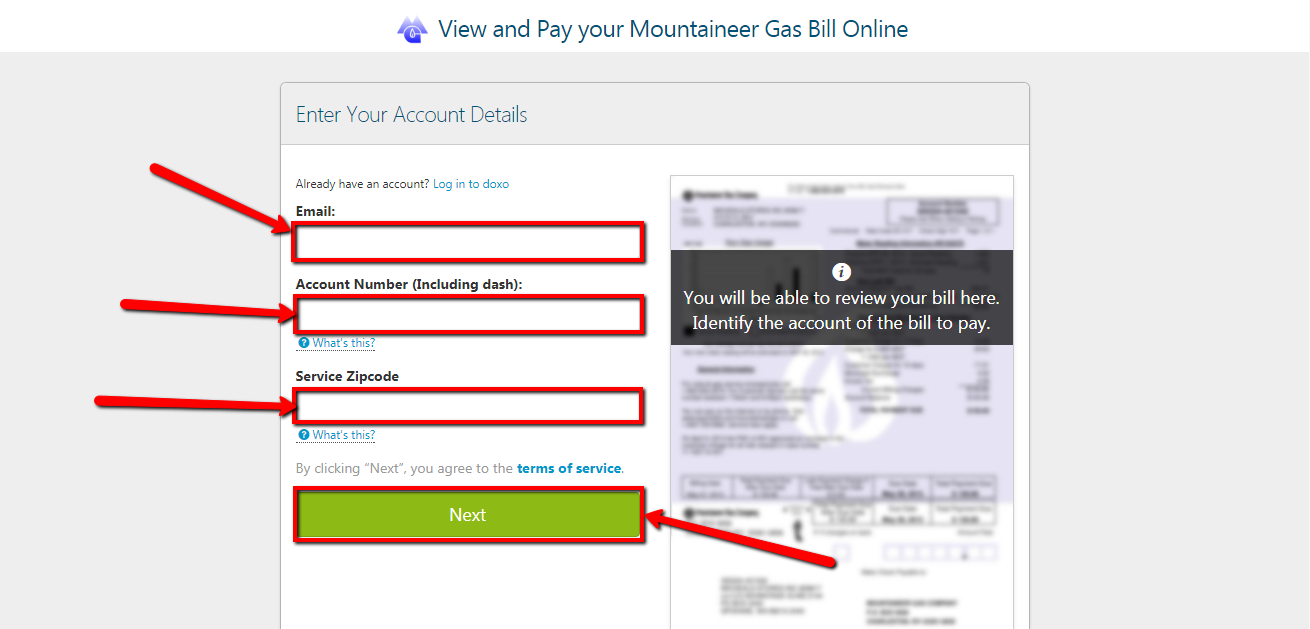 Mountaineer Gas Online Bill Pay