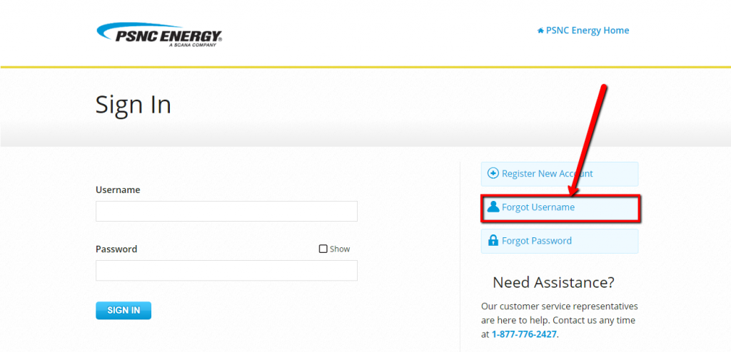 Psnc Energy Online Bill Pay Login Cc Bank