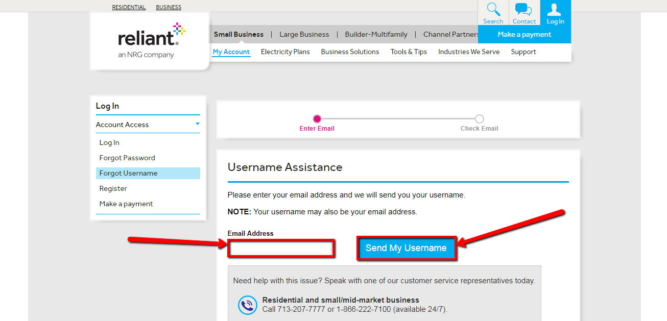 Reliant Energy Online Bill Pay Login CC Bank
