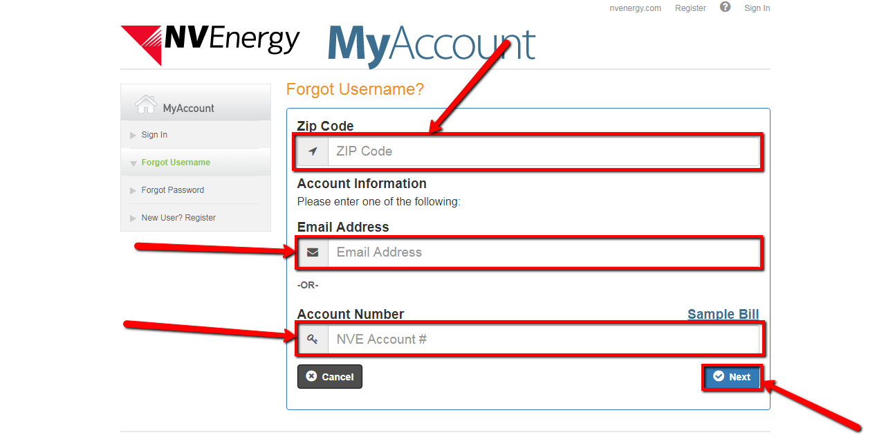 nv energy bill pay