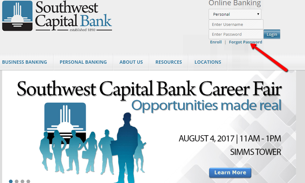 southwest capital bank online
