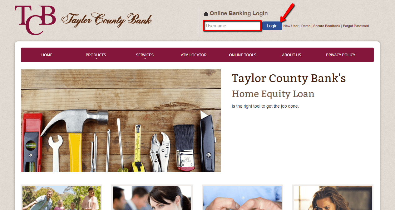 Taylor County Bank Online Banking Login