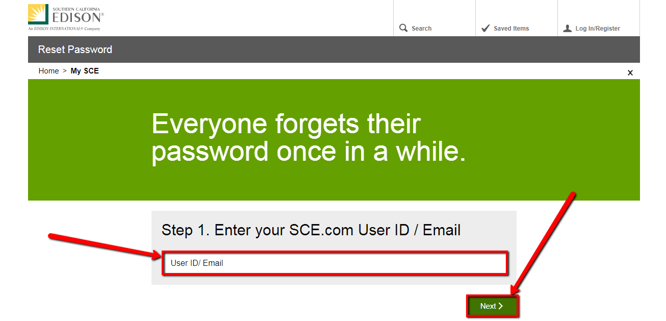 Southern California Edison Online Bill Pay Login CC Bank