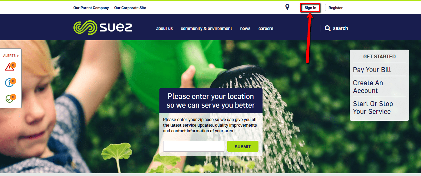 SUEZ Water Online Bill Pay Login CC Bank