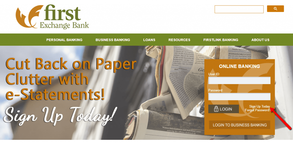 First Exchange Bank Online Banking Login CC Bank