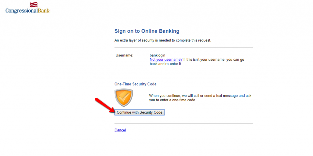 Congressional Bank Online Banking Login - CC Bank