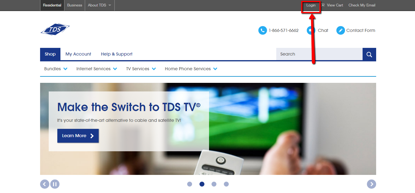 TDS Online Bill Pay / Login CC Bank
