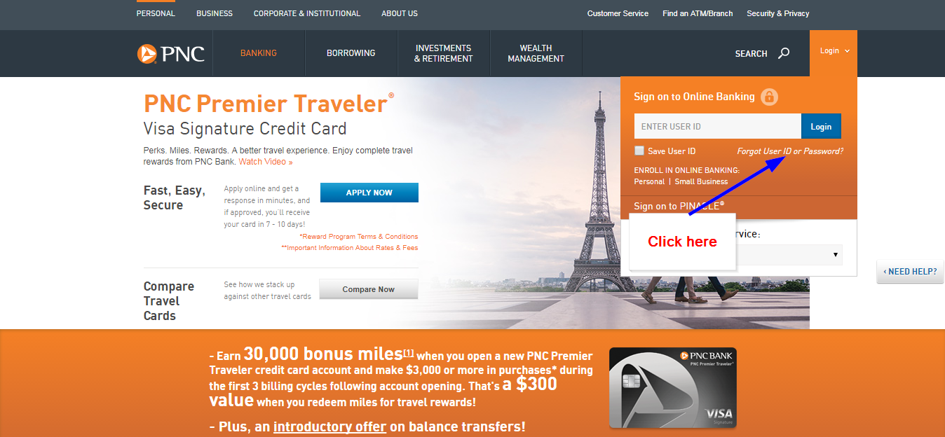 pnc visa travel insurance