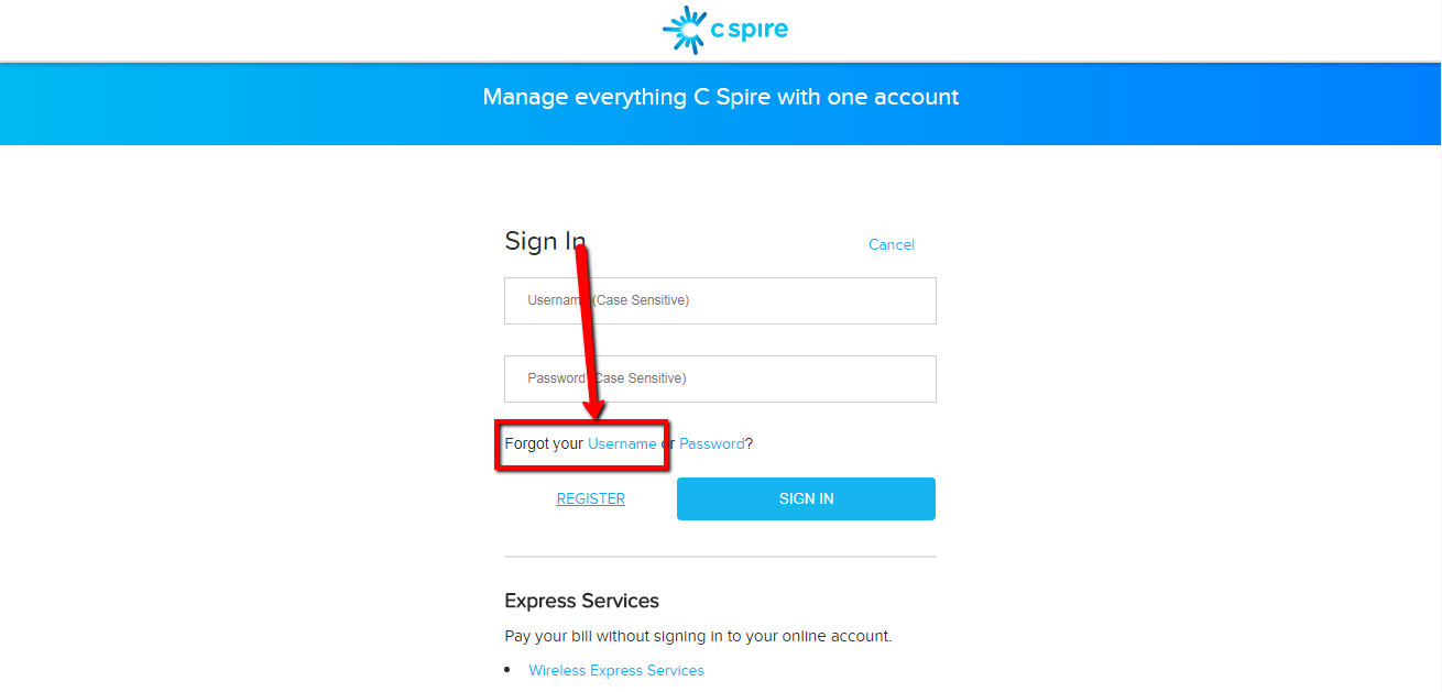 c spire login c spire login