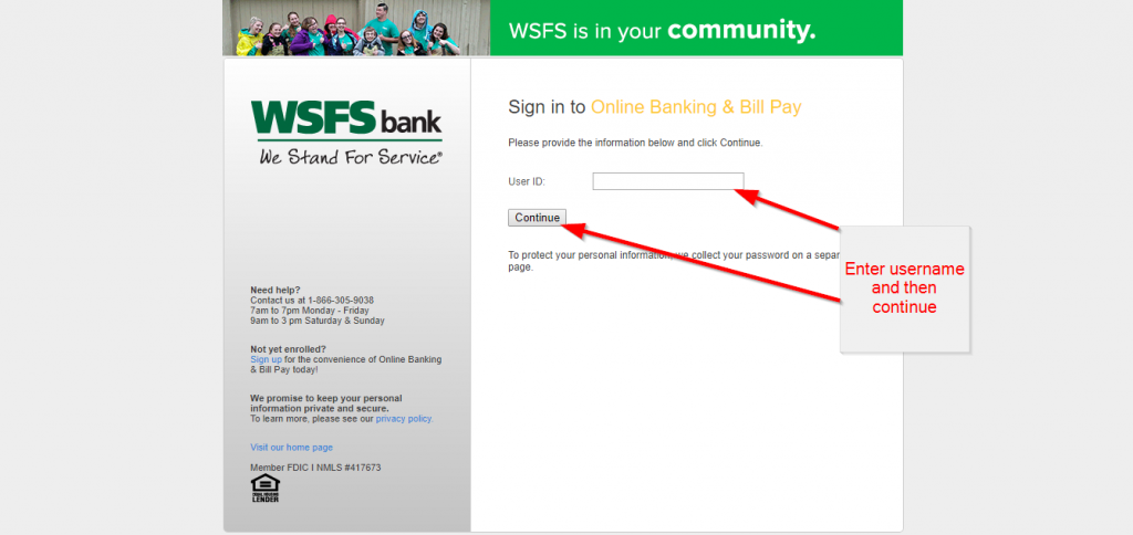 WSFS (Wilmington Savings Fund Society) Online Banking Login - CC Bank