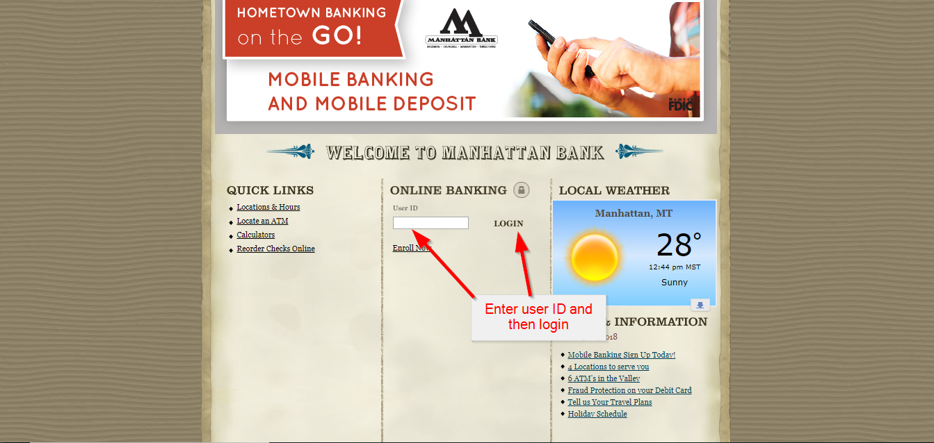 Manhattan Bank Online Banking Login