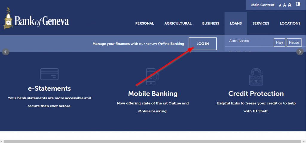 Bank Of Geneva Online Banking Login CC Bank