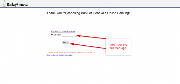 Bank Of Geneva Online Banking Login CC Bank