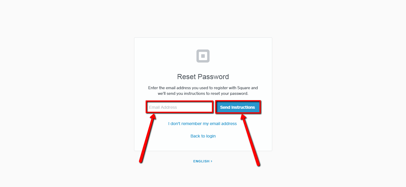 Square Online Payment Login CC Bank