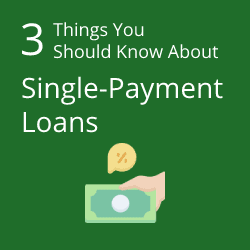 Single-Payment Loans