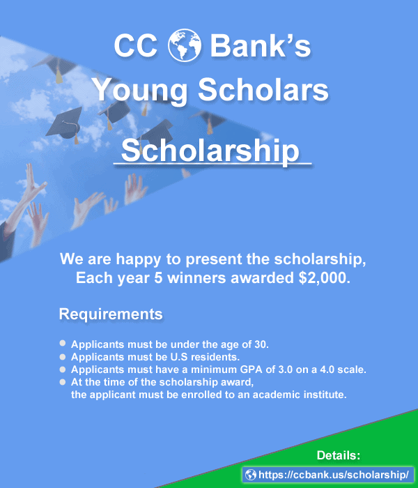 CC Bank Scholarship Information