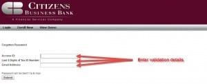 citizens business bank online banking