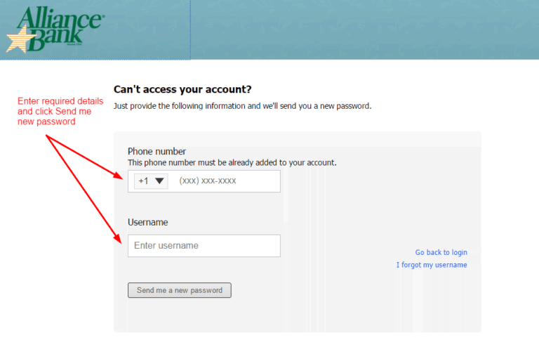 Alliance Bank Online Banking Login CC Bank