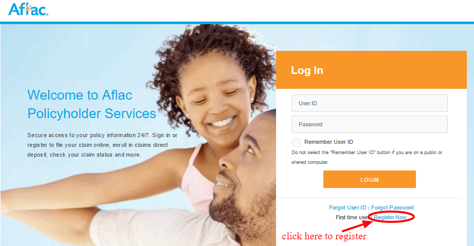 Aflac Policyholder registration