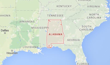 Alabama Map
