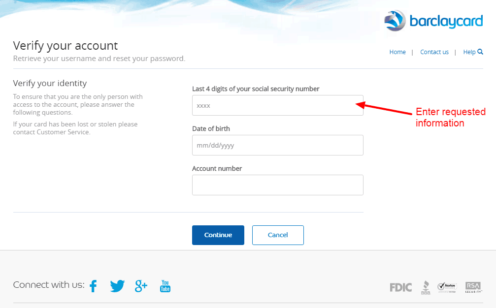 Barclaycard Credit Card Online Login - CC Bank