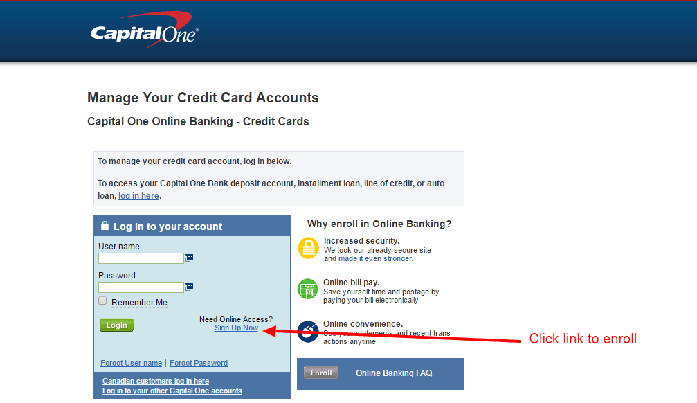 Capital One ENROLL