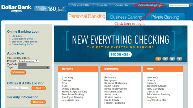 Dollar Bank Online Banking Login - CC Bank